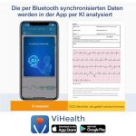 CheckMe Plus EKG Gerät für Zuhause mit KI Analyse und Echtzeitanzeige – Bild 6
