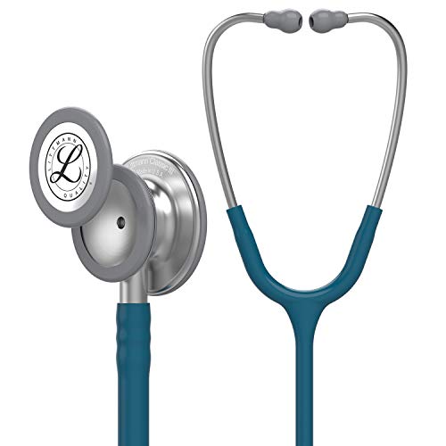 41XJjYEackL.jpg 3M Littmann Classic III Stethoskop 5623 karibikblau 69 cm – Bild 1