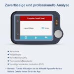CheckMe Plus EKG Gerät für Zuhause mit KI Analyse und Echtzeitanzeige – Bild 5