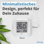 Shelly H und T Gen3 Elfenbein WLAN Temperatur und Feuchtigkeitssensor – Bild 2