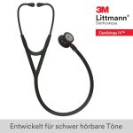 3M Littmann Cardiology IV Stethoskop 6200 schwarz 69 cm – Bild 2