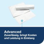 Tork Abfalleimer 20 L Badmülleimer zur Wand oder Bodenmontage weiß – Bild 2