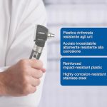 GIMA 31524 Otoskop 2,5V Xenon-Halogenlicht mit 14 Einwegspekula – Bild 3