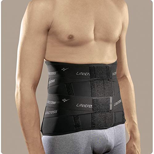 41wybNIM-JL.jpg RO+TEN Lite-Cross Korsett Sensitive schwarz Größe L Lendenwirbelsäule – Bild 1