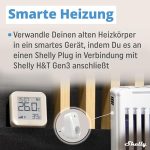 Shelly H und T Gen3 Elfenbein WLAN Temperatur und Feuchtigkeitssensor – Bild 6