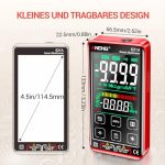 ANENG 621A Digitalmultimeter Touchscreen TRMS 9999 Counts NCV USB-C – Bild 8