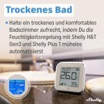 Shelly H und T Gen3 Elfenbein WLAN Temperatur und Feuchtigkeitssensor – Bild 7