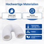 Abluftschlauch 100mm 5m PVC für Klimaanlagen Klimageräte Abzugshaube
