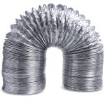 Aluminium Abluftschlauch 125er 4m Universal Lüftung Trockner Dunstabzugshaube