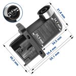 Heisswasserdüse DeLonghi AS00006949 für Magnifica Evo Kaffeevollautomat