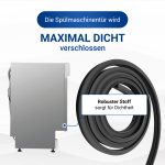 Türdichtung Bosch 00488143 Gummidichtung dreiseitig für Geschirrspüler