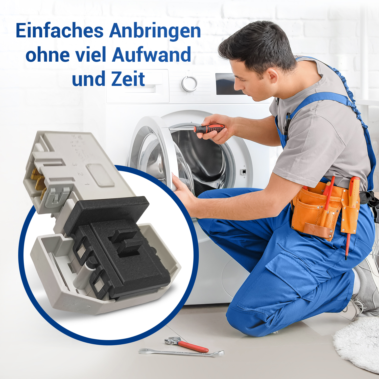 Verriegelungsrelais wie Bosch 00610147 in Waschmaschine Waschtrockner Verriegelungsrelais wie Bosch 00610147 in Waschmaschine Waschtrockner