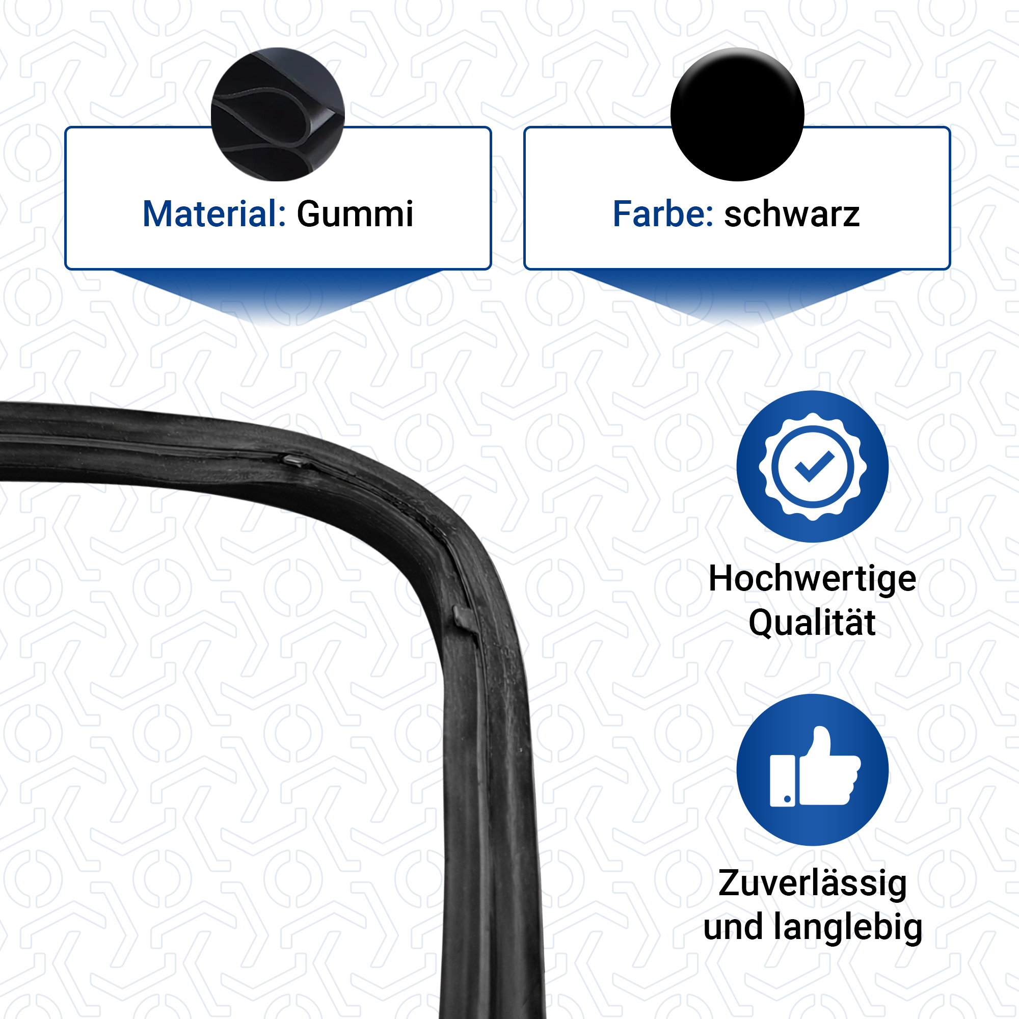 Türdichtung wie Gorenje 533584 rundum 8Haken für Herd Türdichtung wie Gorenje 533584 rundum 8Haken für Herd