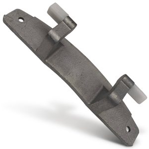 Türscharnier wie Bosch 00634198 mit Buchsen für Waschmaschine Frontlader