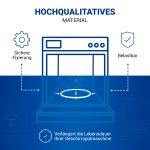 Dichtung wie Electrolux 1119186003 185mmØ für Pumpentopf in Geschirrspüler