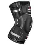 NEENCA Kniebandage mit Scharnier und X-Strap System Schwarz Größe M – Bild 2