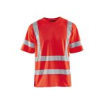 BLÅKLÄDER UV T-Shirt High Vis Rot Größe XL 894710705500XL