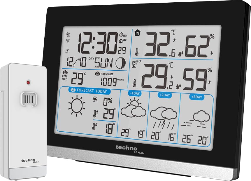 51OOayVC2nL.jpg Technoline WD2100 Internetwetterstation mit App Direkt Wetter – Bild 1
