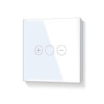 LIAONFOY WLAN Dimmschalter Unterputz Glas Touch Weiß 2,4 GHz – Bild 2