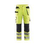 BLÅKLÄDER High Vis Arbeitshose 1565 Orange Grün Größe C64