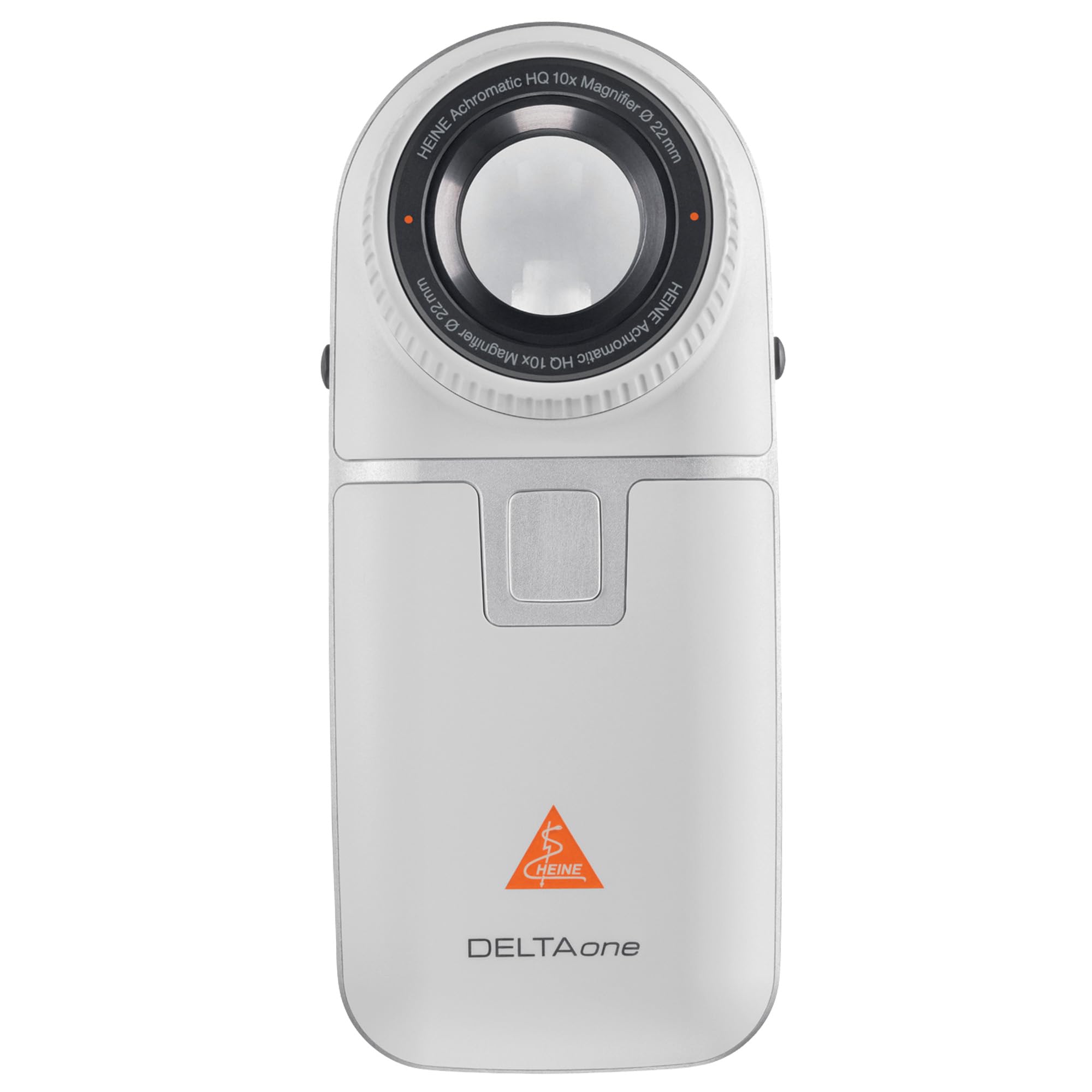 61thP4CPQaL.jpg HEINE DELTAONE tragbares Dermatoskop zur Hautuntersuchung weiß – Bild 1