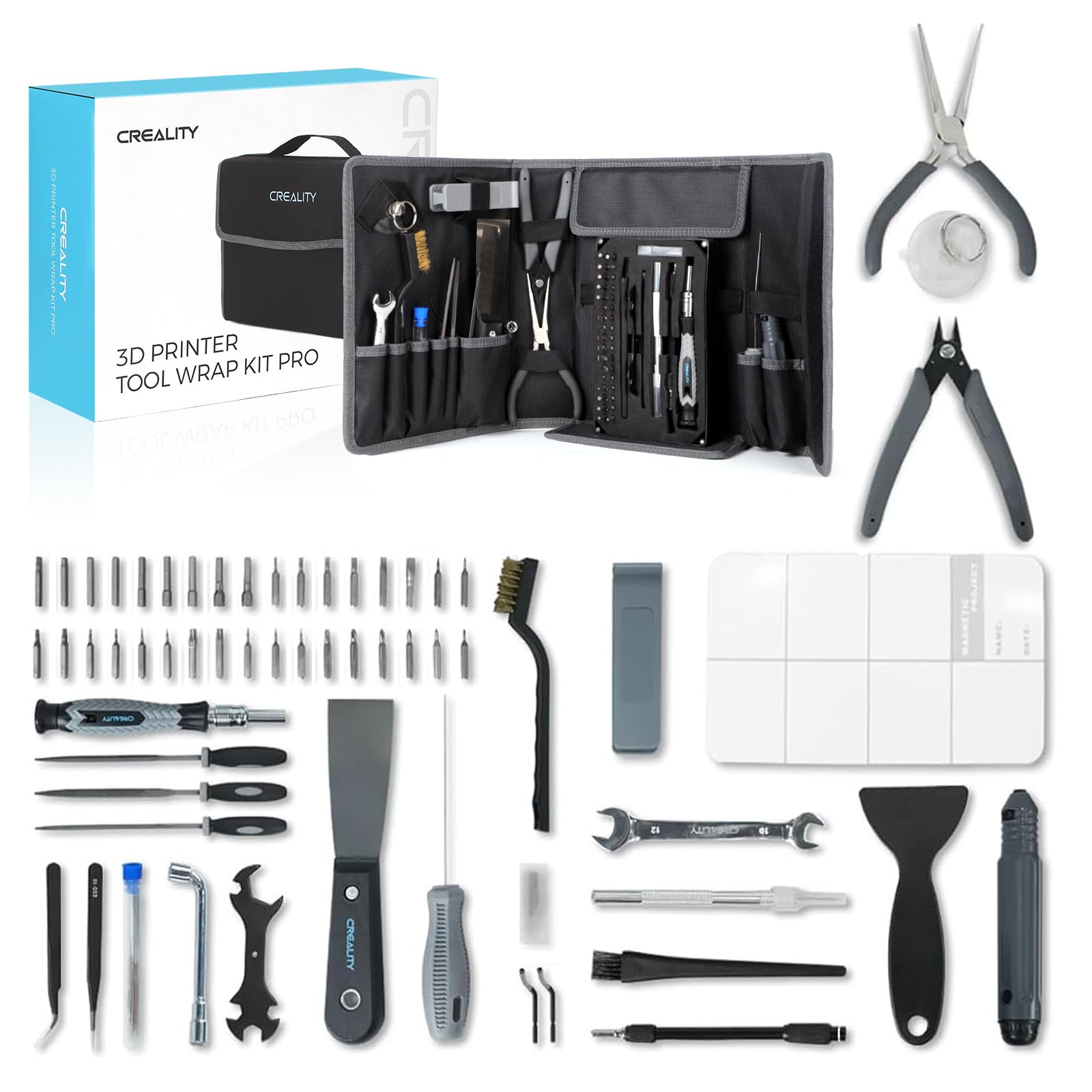 71i51ISKJ1L.jpg Creality 3D-Drucker Tool Kit Pro Werkzeugset für FDM-Drucker – Bild 1