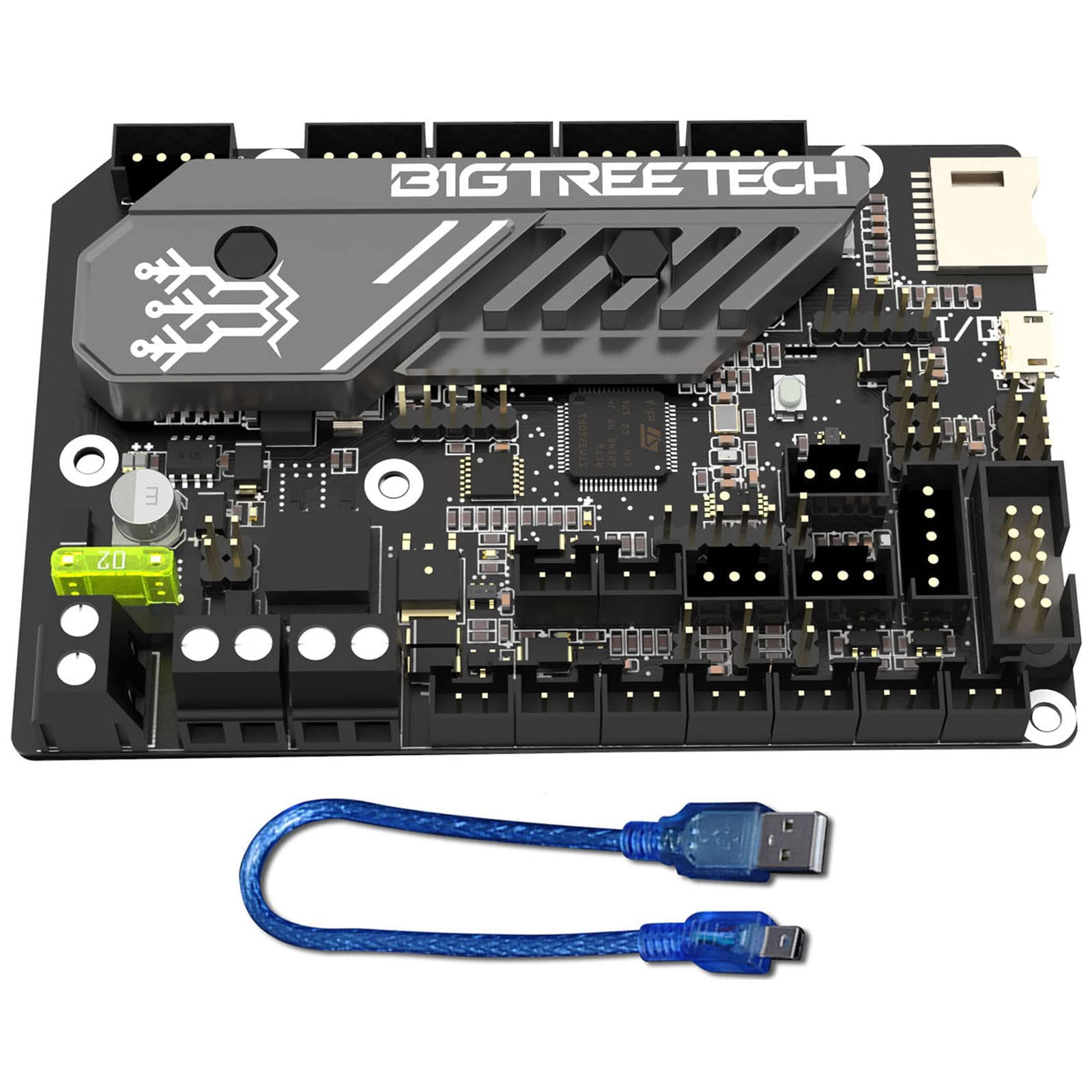 71yW2HAfUSL.jpg BIGTREETECH SKR Mini E3 V3.0 32Bit Silent Board mit TMC2209 UART – Bild 1