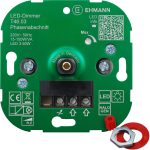 Ehmann Unterputz-Dimmer Phasenabschnitt 230 V LED 3-50 W Adapter