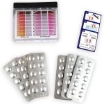 Wiesel Tuning Pooltester Chlor pH Testkit mit 60 Testtabletten