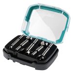 wolfcraft Forstnerbohrer Set 5-tlg Ø 15-35 mm mit Tiefenbegrenzung – Bild 2