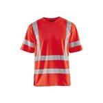 BLÅKLÄDER UV T-Shirt High Vis Rot Größe XL 894710705500XL – Bild 2