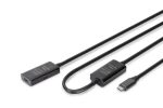 DIGITUS aktives USB 3.2 Gen 1 Verlängerungskabel USB-C 10 m – Bild 2