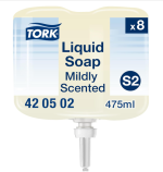 Tork milde Mini Flüssigseife S2 frischer Duft 8x475 ml 420502 – Bild 2