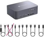 AV Access KVM Dockingstation Dual Monitor USB-C 60W 4K 60Hz – Bild 2