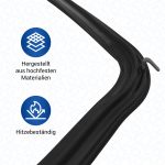 Türdichtung wie Beko 255440101 rundum 4Haken für Backofen