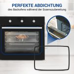 Türdichtung wie Beko 255440101 rundum 4Haken für Backofen
