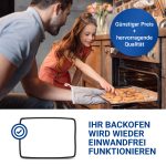 Türdichtung wie Beko 255440101 rundum 4Haken für Backofen