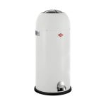 WESCO Kickmaster Maxi Abfallsammler 40 L weiß matt mit Dämpfer