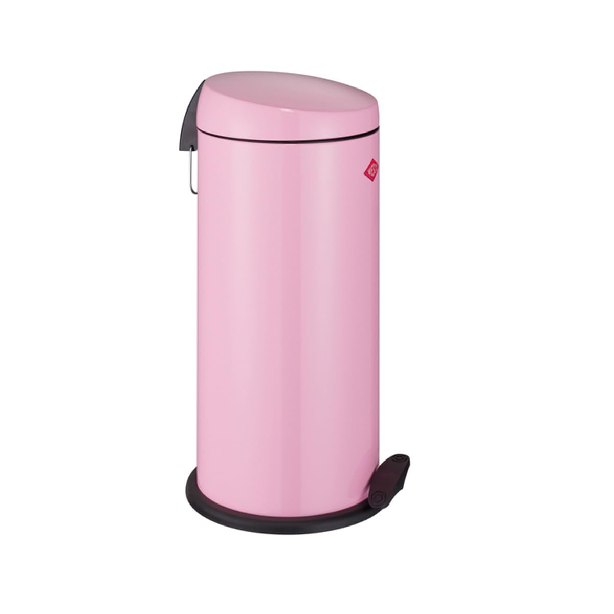 41weEmhLyL.jpg WESCO Capboy Maxi Tretabfallsammler 22 L pink Stahlblech Metalleinsatz – Bild 1