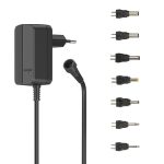 Hama Universal Netzteil einstellbar 3-12 V 7,2 W 600 mA 7 Stecker