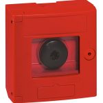 Legrand Sicherheitskasten rot IP44 IK07 mit Taster 038011