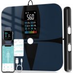 Lepulse Körperfettwaage mit Handsensoren App Körperanalyse 20 Messdaten – Bild 2