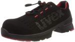 Uvex 1 S1 SRC ESD Sicherheitshalbschuhe 8546 blau leicht rutschfest