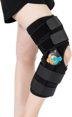 Tairibousy Knieorthese kurz ROM verstellbar mit Scharnier XL – Bild 2