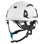 JSP EVO ALTA Skyworker Sicherheitshelm weiß belüftet mit Ratschenverschluss