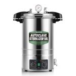 Huanyu 18L Autoklav Sterilisator mit Timer und Temperaturregelung