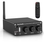 Fosi Audio BL20A Bluetooth Stereo Verstärker Mini Hi-Fi Klasse D 2x100W