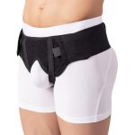 BeFit24 Leistenbruchgürtel Herren mit 2 Silikoneinlagen links rechts