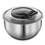 KÜCHENPROFI Salatschleuder Turbo grau Edelstahl KP1370002800