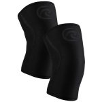 Rehband Power Max Kniebandage 7 mm Neopren Carbon Schwarz Paar XXL